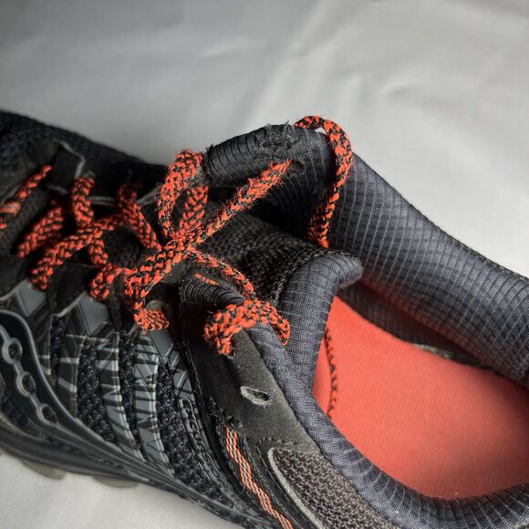 Saucony Excursion TR12 Womens Size 10 Running Shoes Black Red Grey S10451-20 - Picture 12 of 14